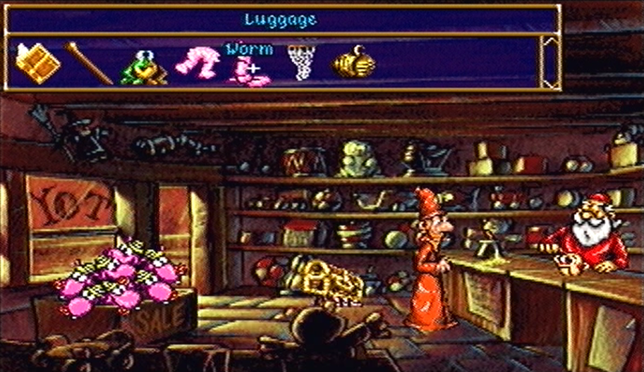 Discworld PlayStation PSone shop and inventory