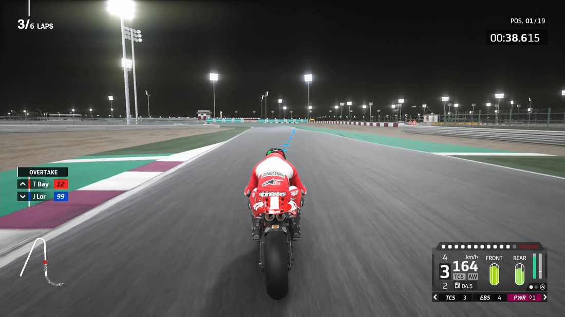 MotoGP 20 PlayStation 4 PS4 gameplay Losail