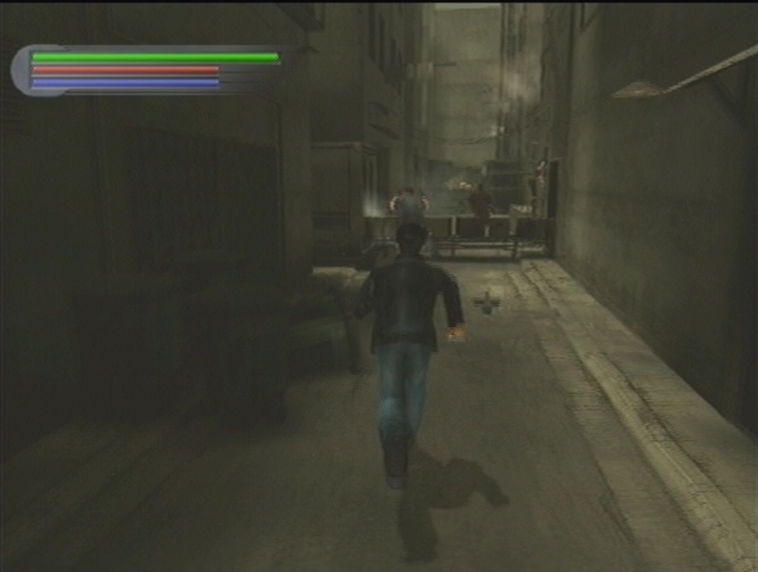 Jet Li Rise to Honor PS2 running alley action scene