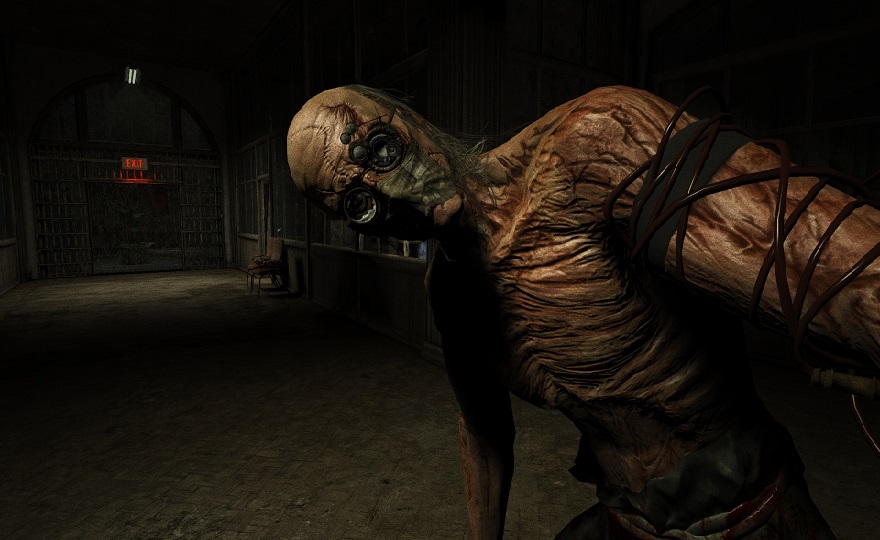 Outlast ps4 playstation 4 monster takes a selfie