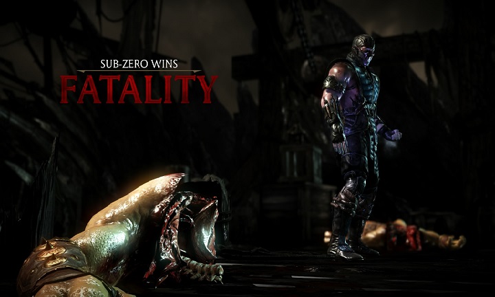 Mortal Kombat X sub zero fatality
