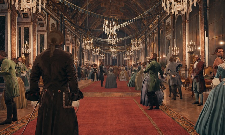 Assassin's Creed Unity PS4 gameplay ballroom interior
