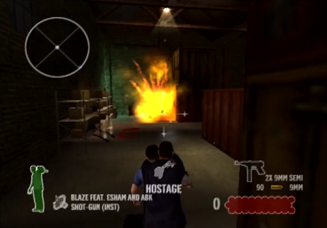 25 to Life PlayStation 2 PS2 gameplay hostage