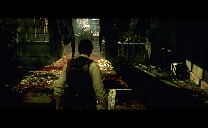 The Evil Within playstation 4 ps4 bodies, shadows and blood