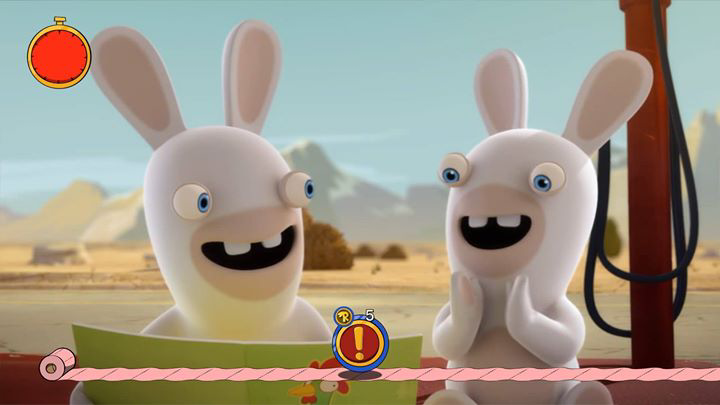 rabbids invasion smiling faces grinning