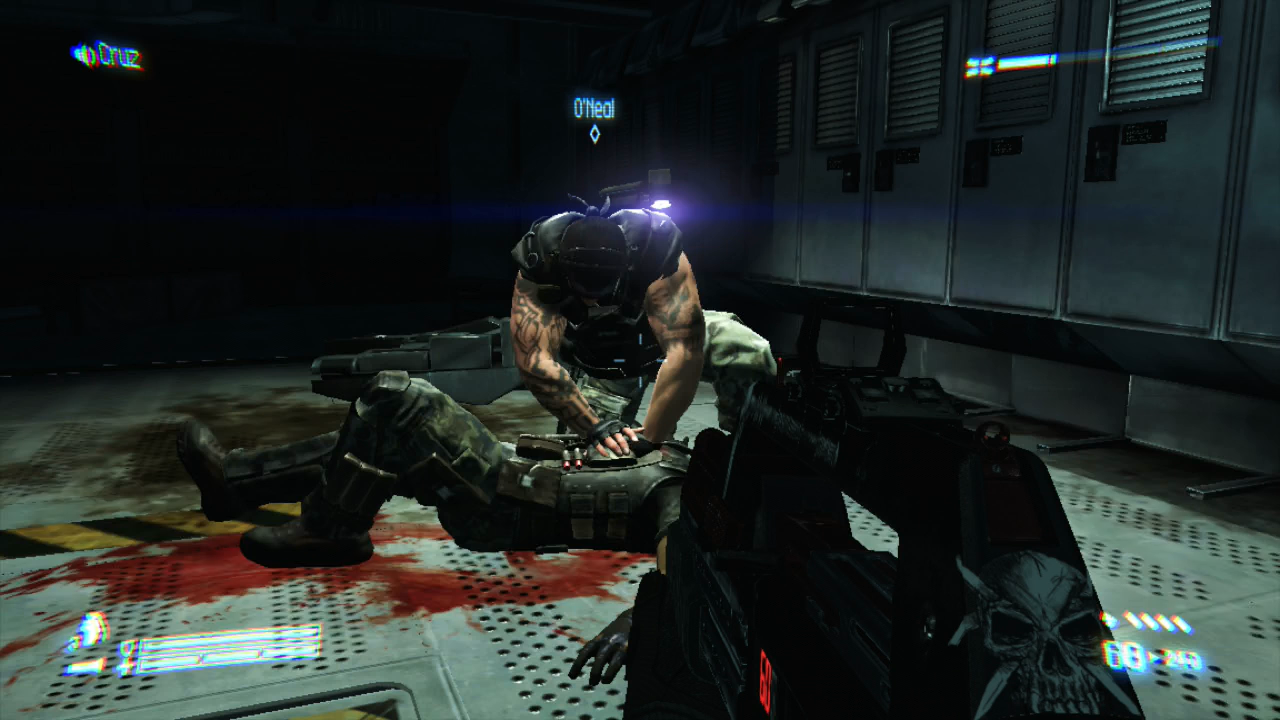 Aliens Colonial Marines Xbox 360 gameplay