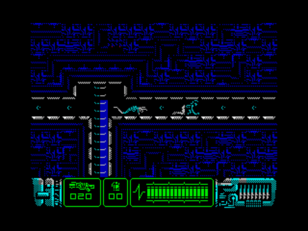 Aliens: Neoplasma Sinclair ZX Spectrum facehugger vent