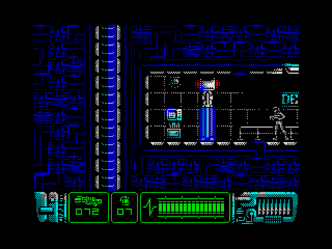 Aliens: Neoplasma Sinclair ZX Spectrum malfunctioning door