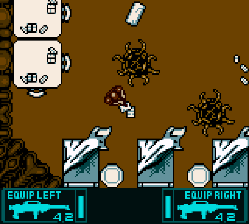 Aliens Thanatos Encounter Game Boy Color GBC gameplay