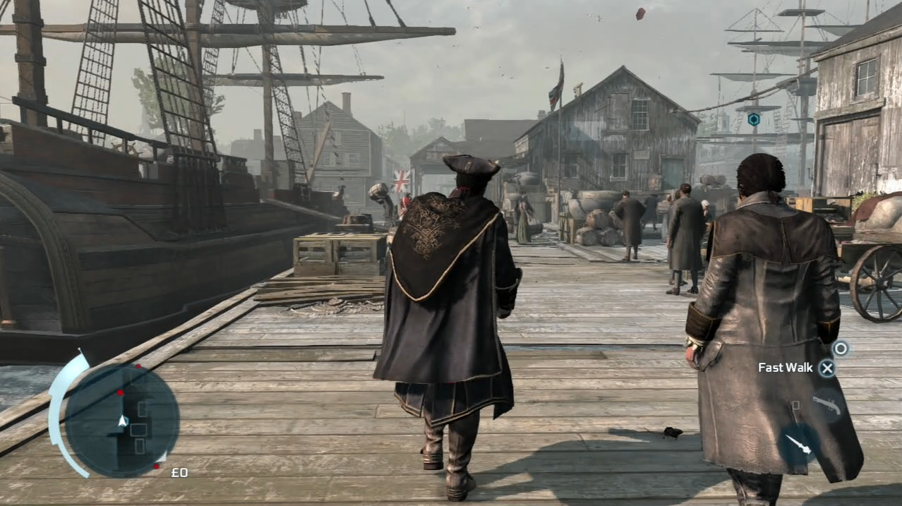 Assassin's Creed III AC3 PlayStation 3 PS3 gameplay Haythem Boston