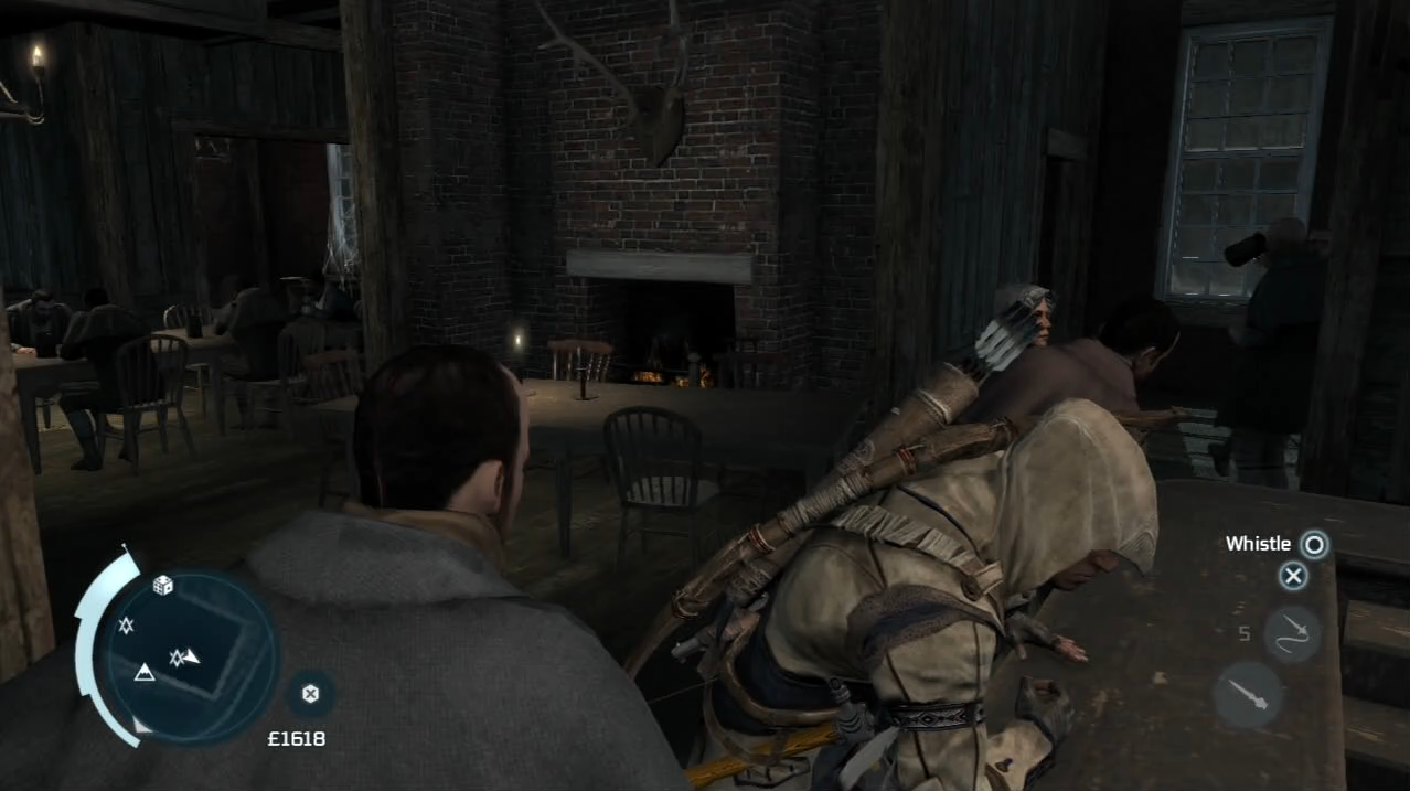 Assassin's Creed III AC3 PlayStation 3 PS3 tavern