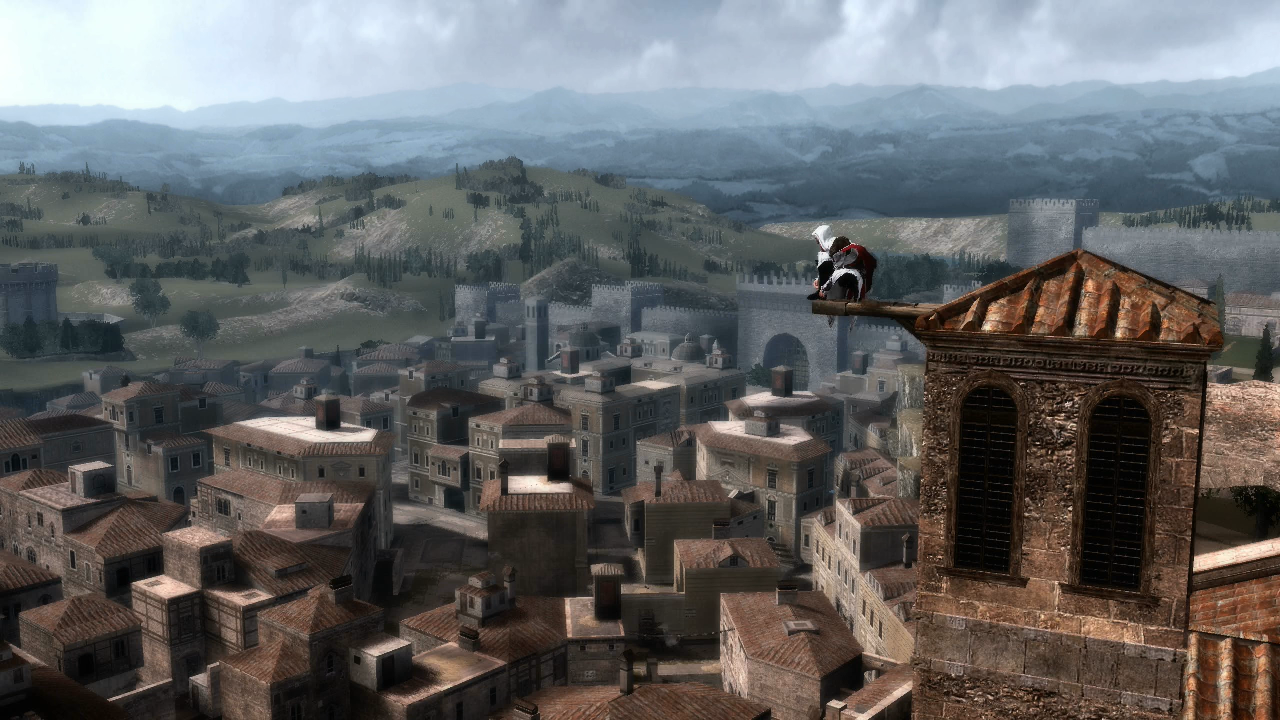 Assassin's Creed Brotherhood Xbox 360 leap of faith