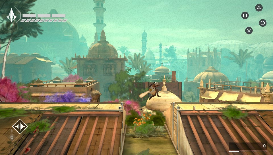Assassin's Creed Chronicles PS Vita India Arbaaz jumping