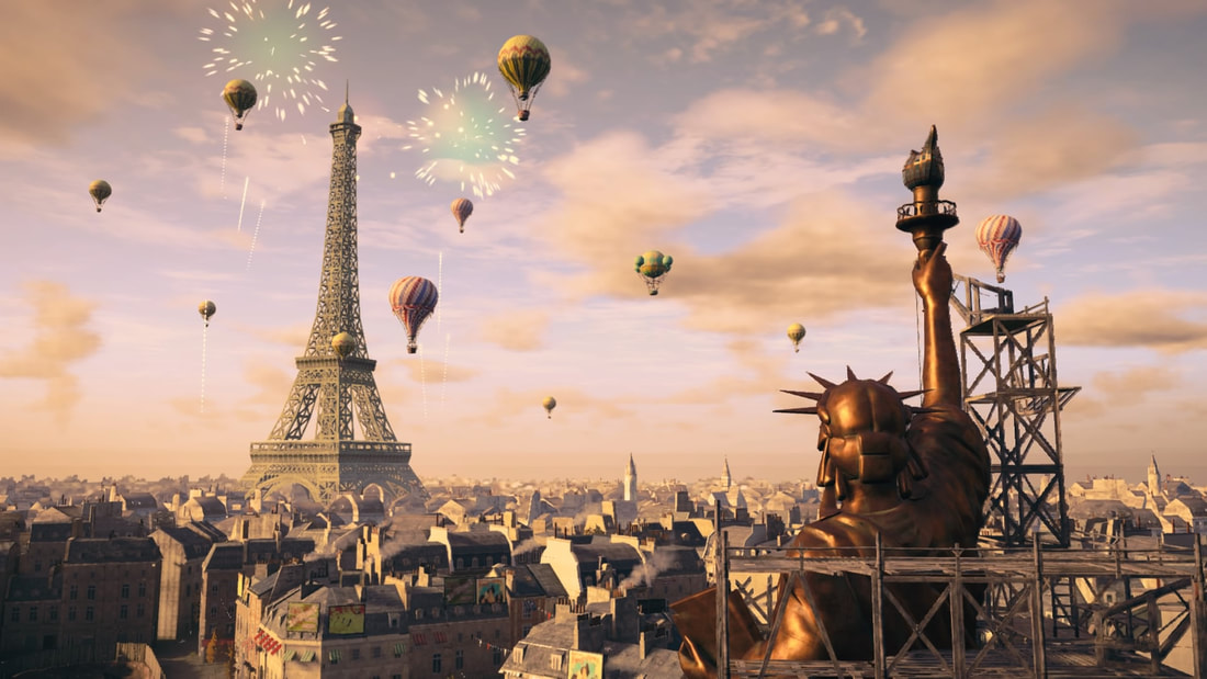 Assassin's Creed Unity PS4 Eiffel Tower Paris