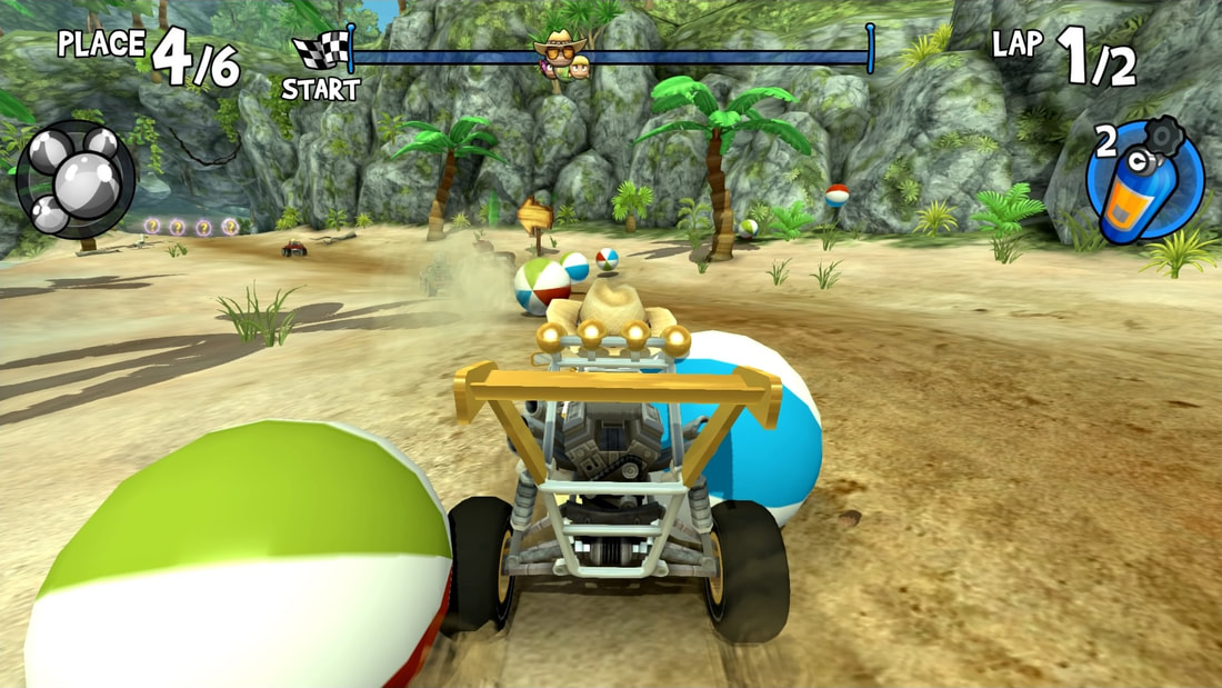 Beach Buggy Racing PS4 Beach Bro's Beach Ball Special