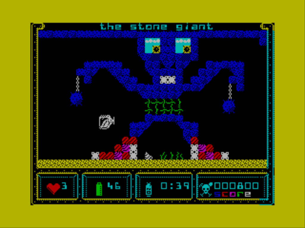 Black Sea Treasure Hunters ZX Spectrum gameplay