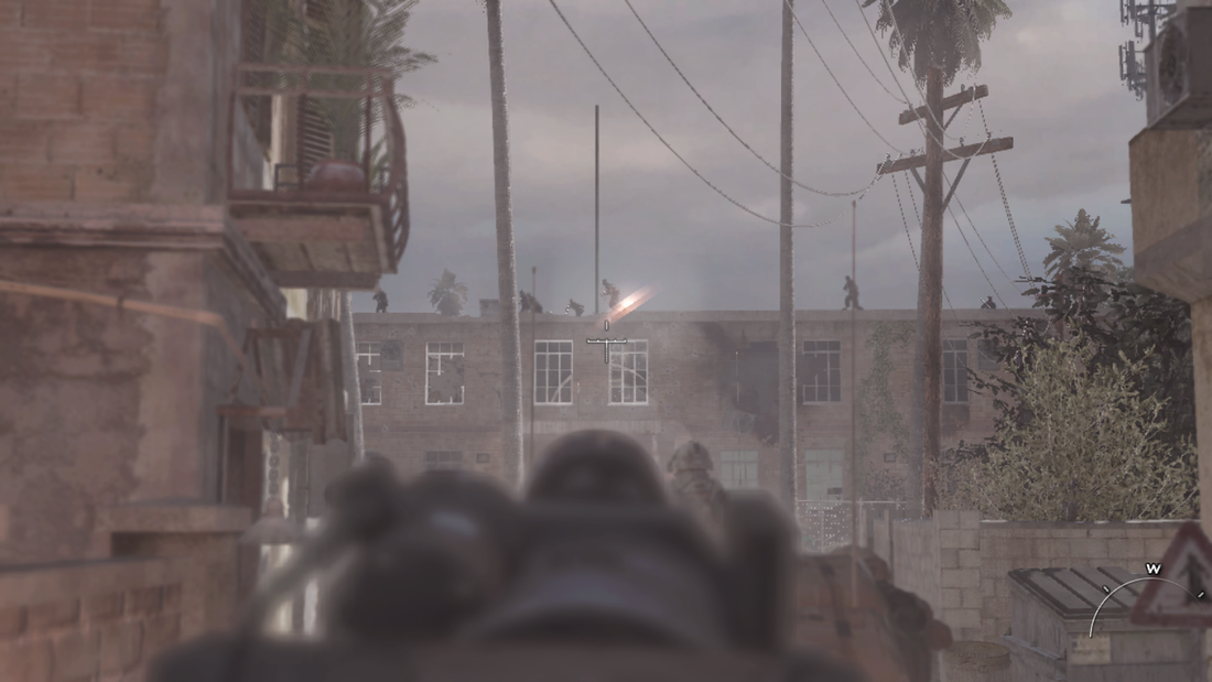 Call of Duty: Modern Warfare 2 PS3 PlayStation 3 gameplay ironsights