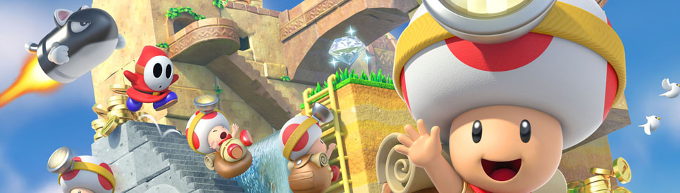 Captain Toad Treasure Tracker taod shy guy review banner