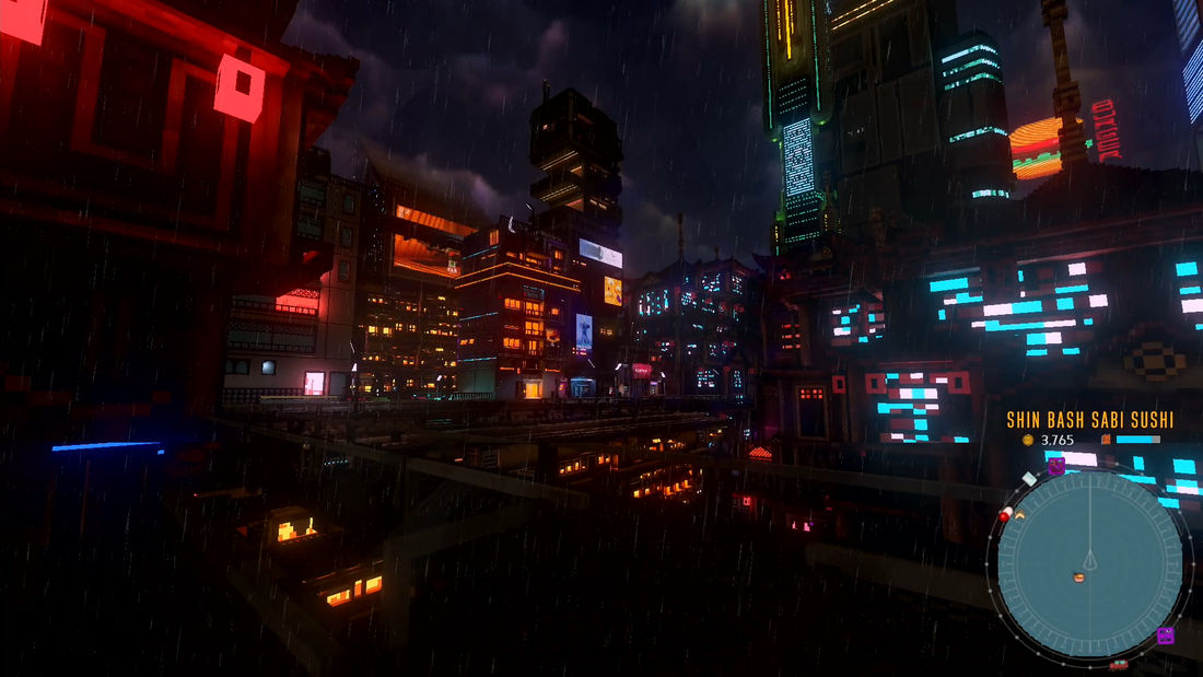 Cyberpunk PlayStation 4 PS4 gameplay first-person