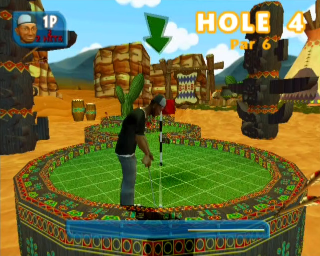 Crazy Golf World Tour PlayStation 2 PS2 gameplay