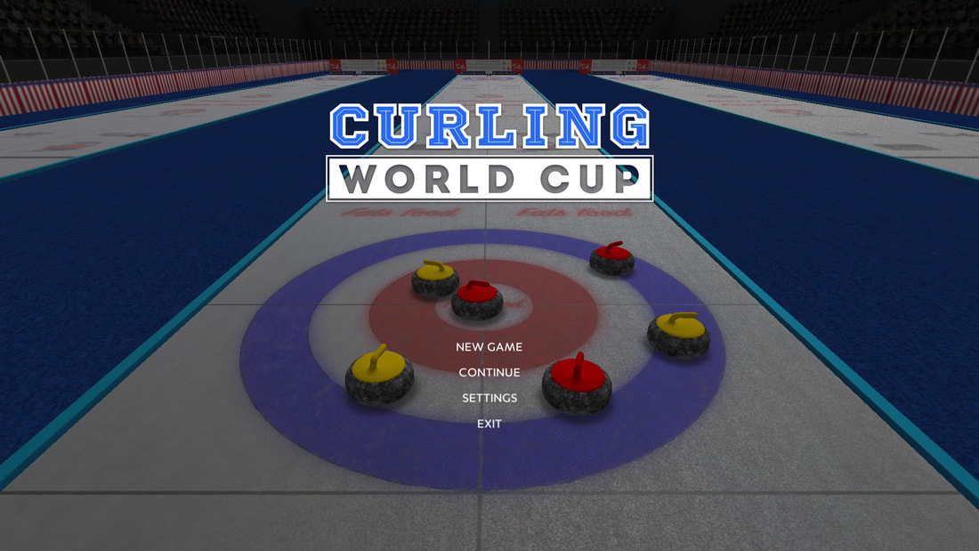 Curling World Cup PC title screen