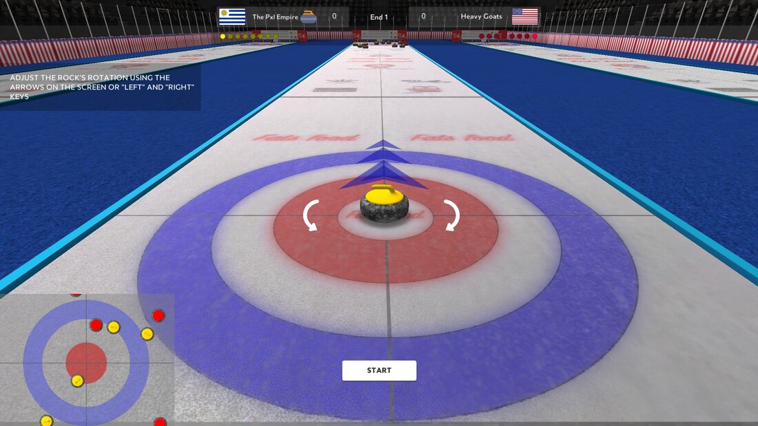 Curling World Cup PC gameplay shot