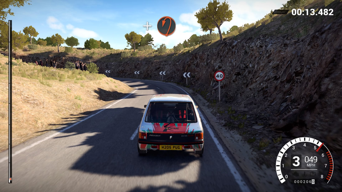 DiRT 4 PlayStation 4 PS4 gameplay peugeot 205