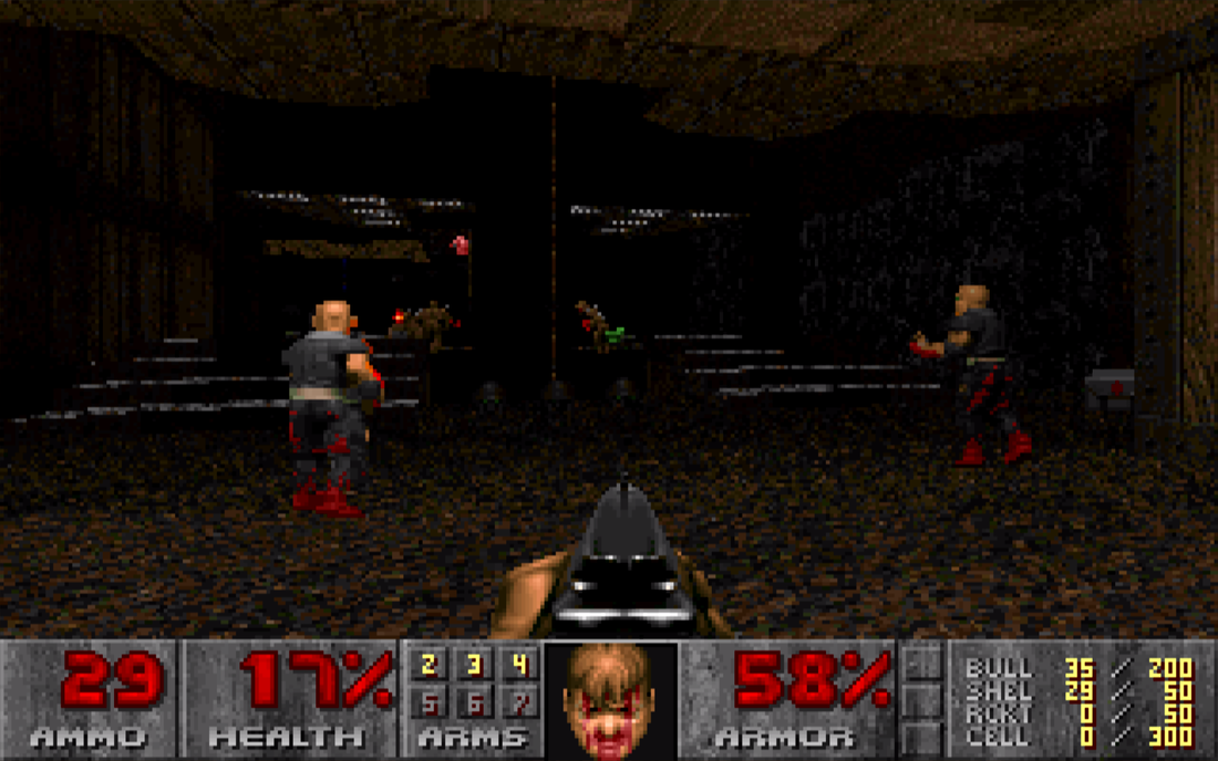 Doom 1993 PC gameplay