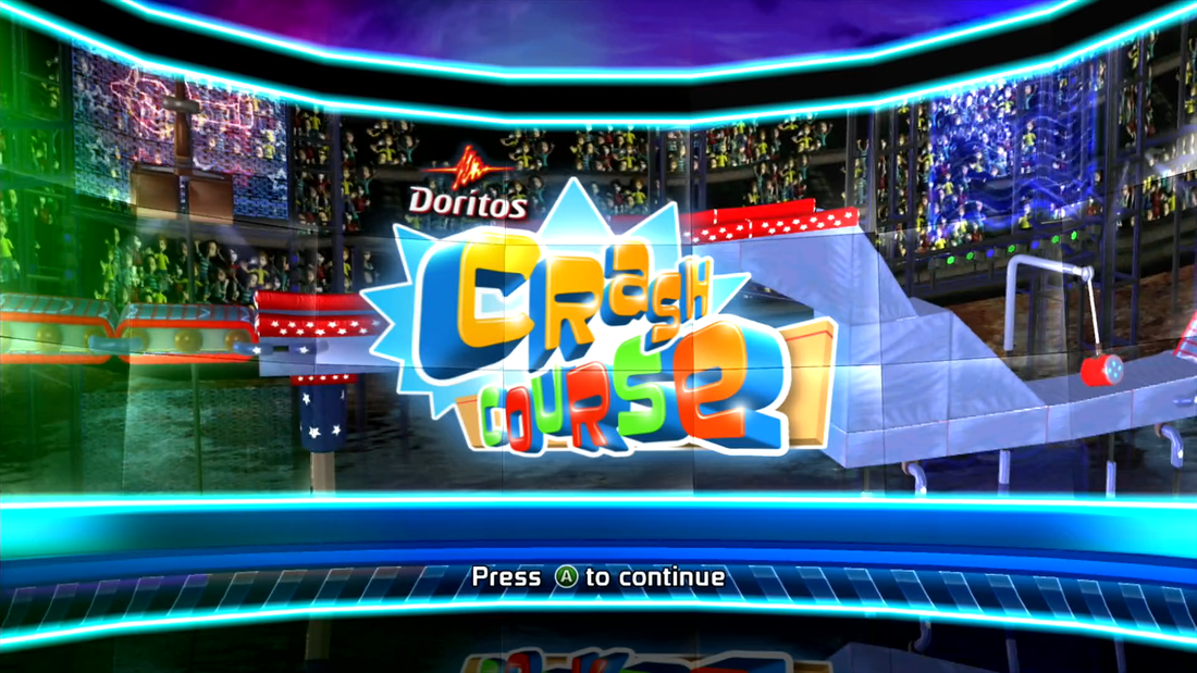 Doritos Crash Course Xbox 360 title screen