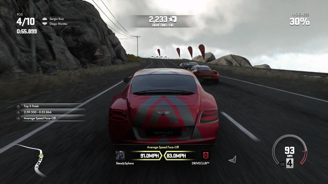 Driveclub PlayStation 4 PS4 gameplay