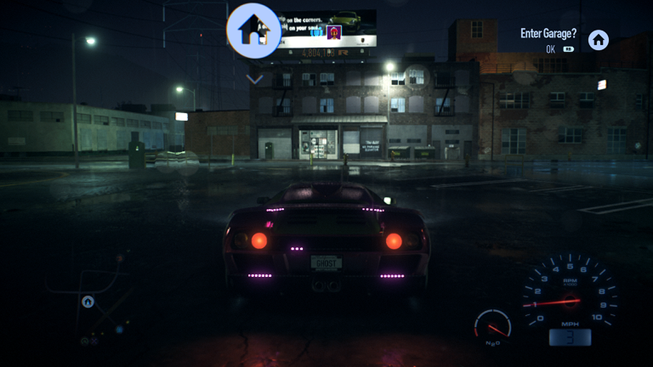Need For Speed Xbox One gameplay pink lights