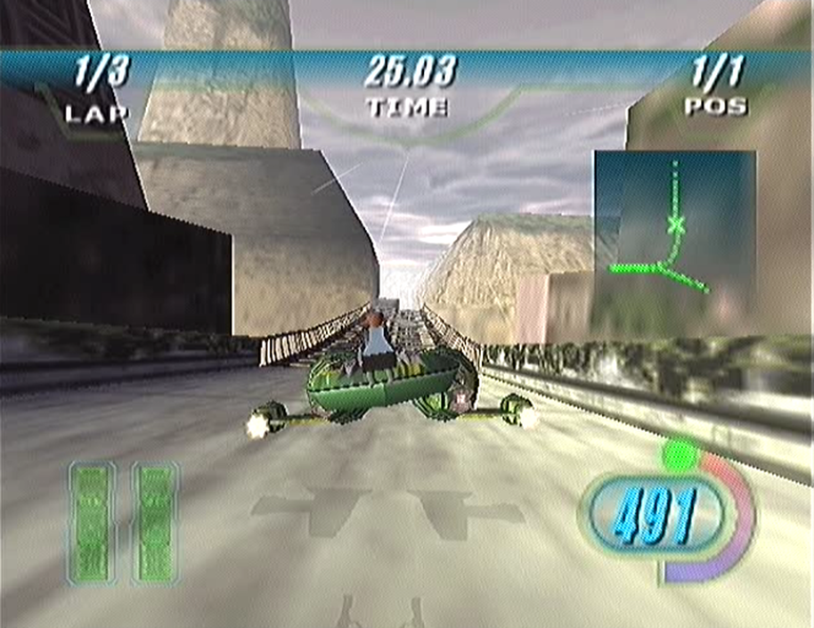 Star Wars: Episode I: Racer SEGA Dreamcast gameplay racing