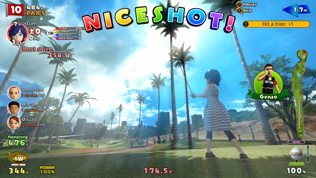 Everybody's Golf PlayStation 4 PS4 gameplay