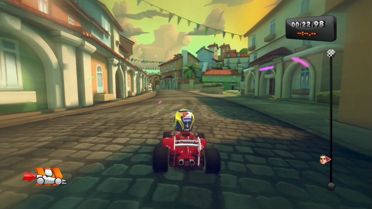 F1 Race Stars PlayStation 3 PS3 gameplay Massa