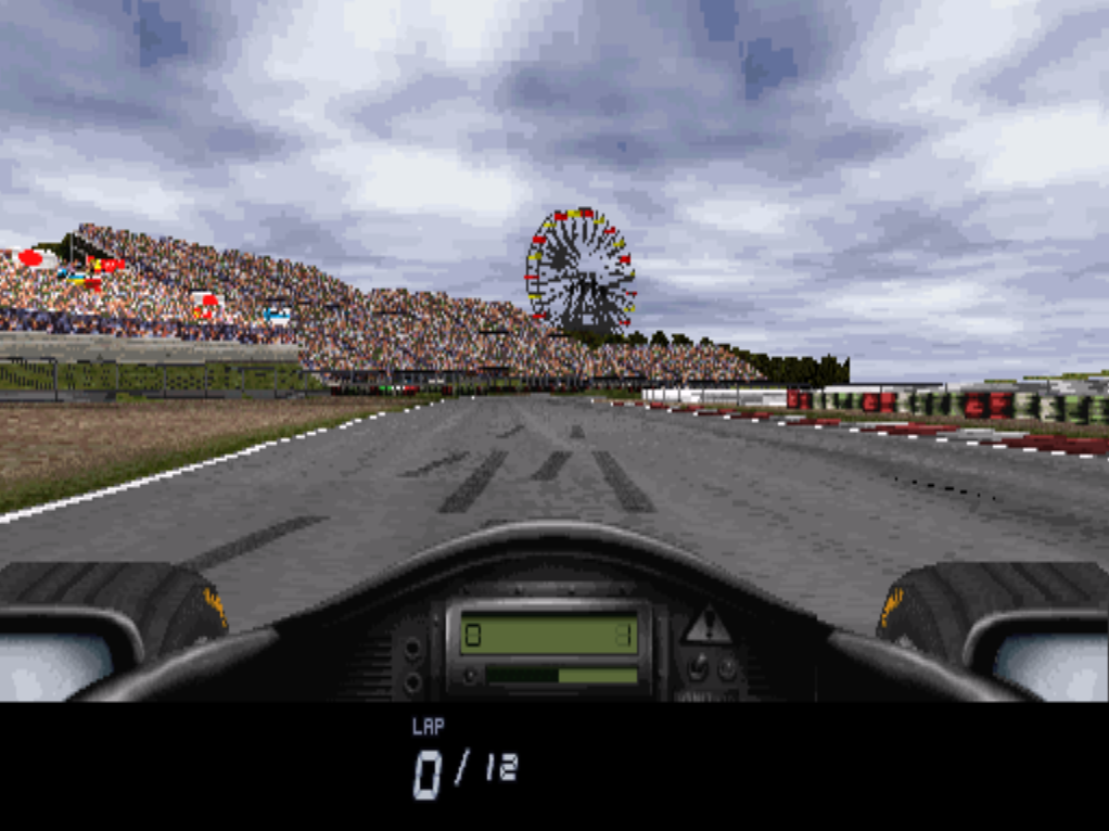 Formula 1 98 PlayStation PS1 gameplay Suzuka