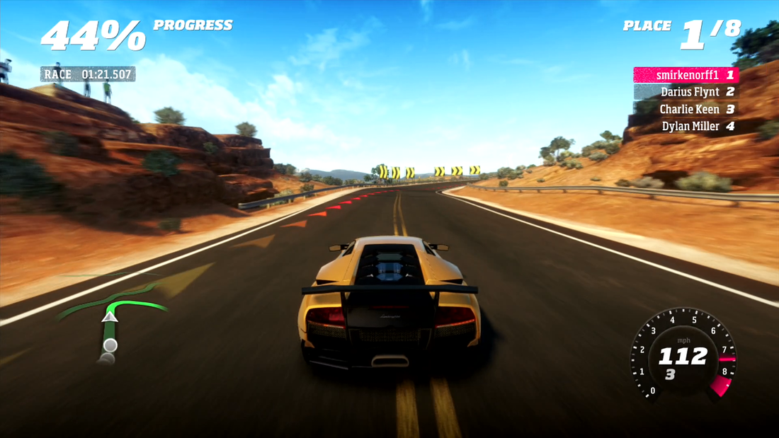 Forza Horizon Xbox 360 gameplay