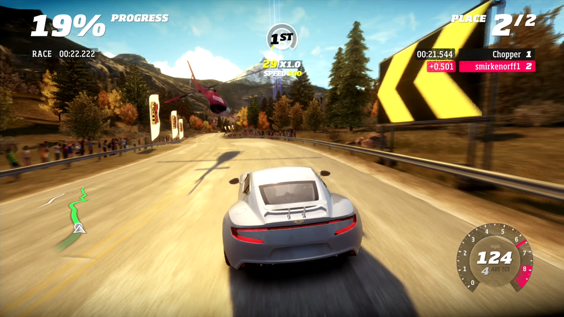 Forza Horizon Xbox 360 gameplay Aston Martin helicopter