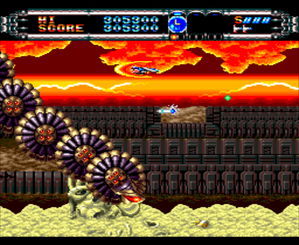 Gate of Thunder NEC PC Engine CD Turbografx-CD gameplay