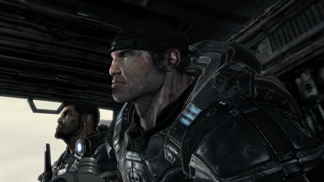 Gears of War Xbox 360 Marcus cut-scene