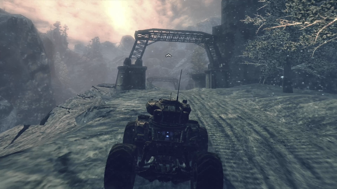 Gears of War 2 Xbox 360 gameplay vehicle