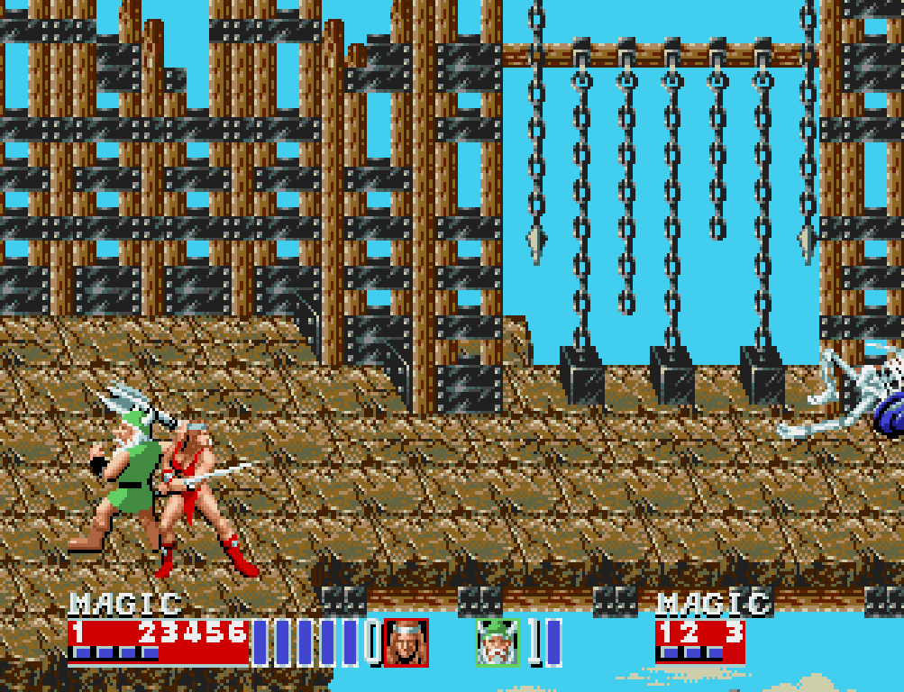 Golden Axe II 2 SEGA Mega Drive Genesis gameplay