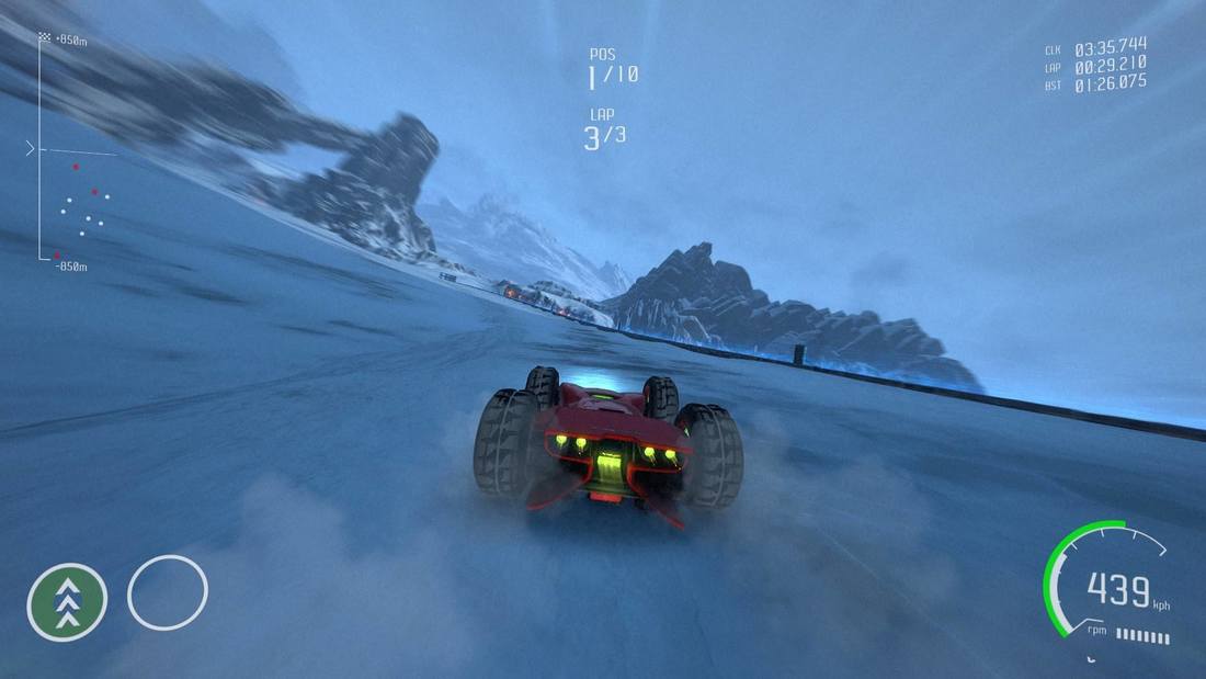 Grip Combat Racing PlayStation 4 PS4 icy gameplay