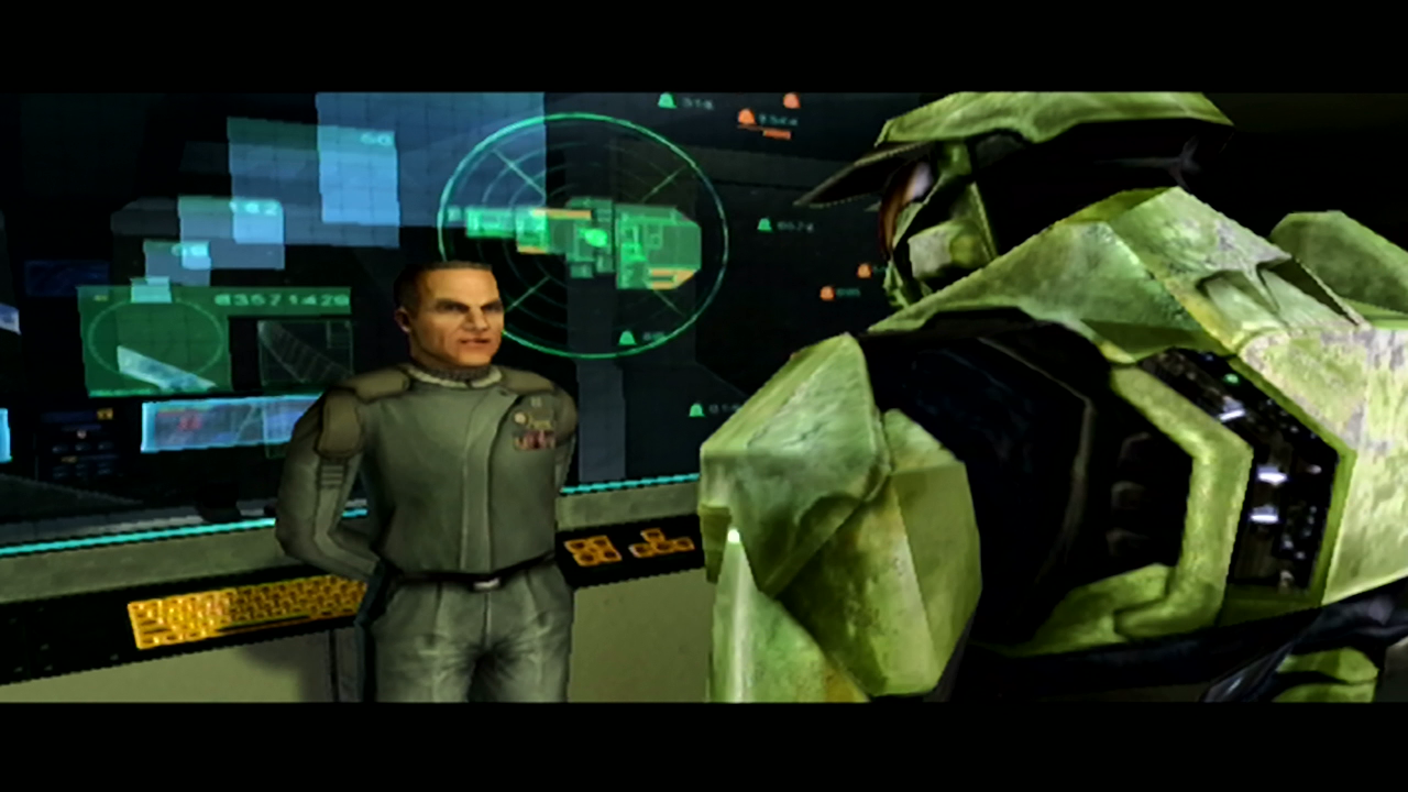 Halo Xbox Master Chief cutscene
