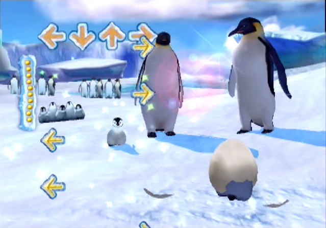 Happy Feet PS2 PlayStation 2 gameplay dance