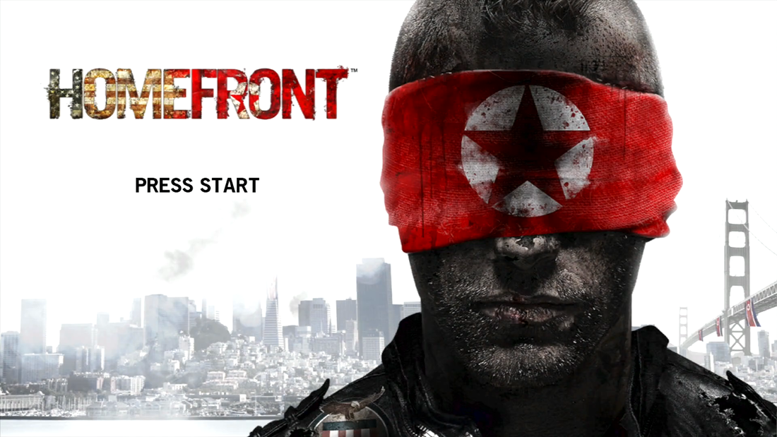 Homefront Xbox 360 title screen