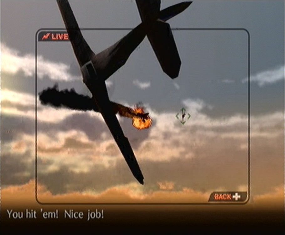 Iron Aces DC SEGA Dreamcast gameplay explosion action