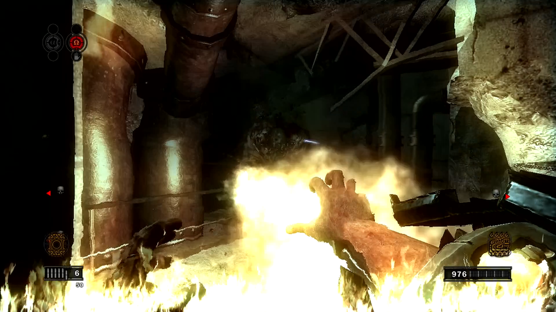 Clive Barker's Jericho Xbox 360 gameplay fire shield