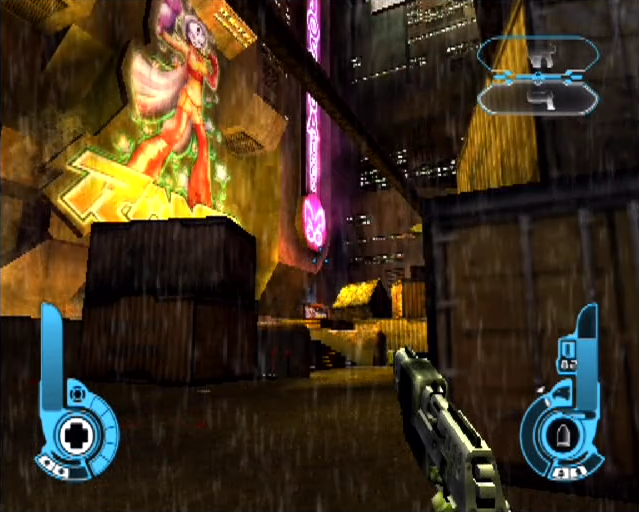 Judge Dredd: Dredd vs. Death PlayStation 2 PS2 gameplay