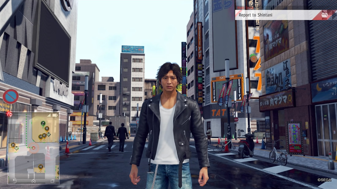 Judgment PlayStation 4 PS4 gameplay