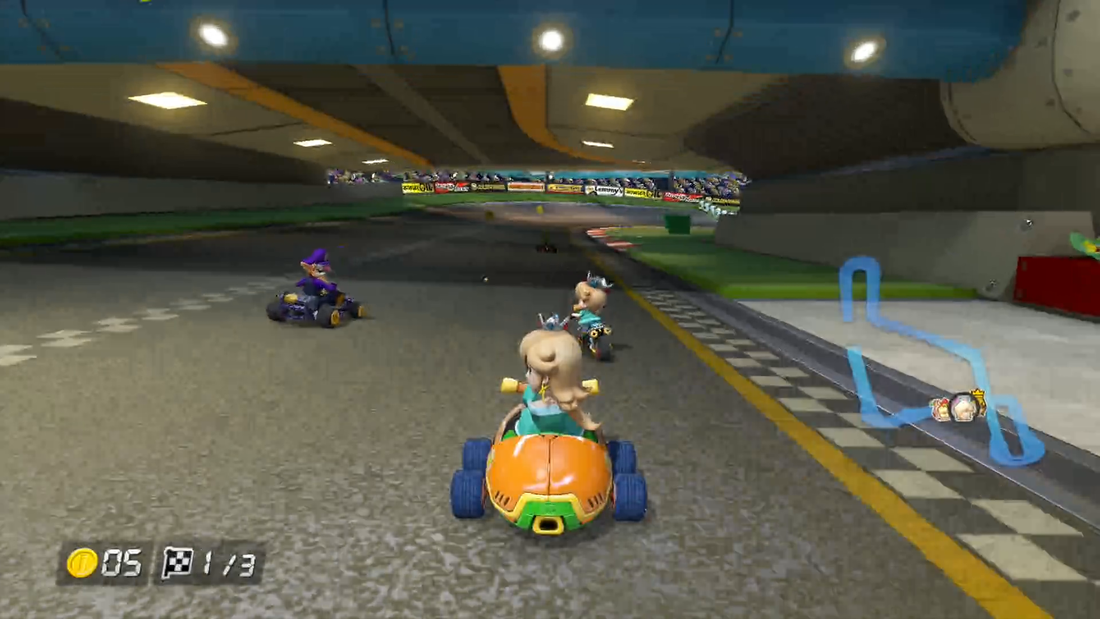 Mario Kart 8 Wii U gameplay Rosalina